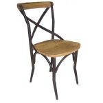 Chaise de bistrot industrielle