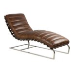 Chaise longue jersey vintage
