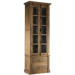 Colonne vitrine rmi style industriel