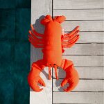 Coussin d'ext�rieur haut de gamme homard orange s