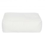 Coussin de sol extrieur blanc m