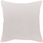 Coussin uni elise craie 45