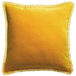 Coussin uni fara curry 45