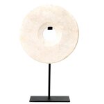 Dcoration bohme chic blanc en marbre large