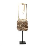 Dcoration bohme chic naturel, marron en coquillages