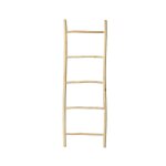 Echelle bohème chic naturel en bois de teck Echelle bohème chic naturel en bois de teck