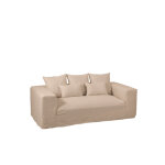 Housse pour fauteuil + 5coussins monaco sofa lin naturel
