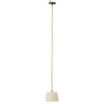 Lampe suspendu papier mache blanc small