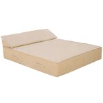 Lit en mousse extrieur 2 places