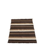 Plaid ethnique coton marron / noir / beige