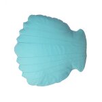 Pouf ext�rieur flottant coquillage bleu ciel xl