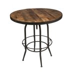 Table haute de bar style industriel