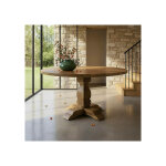 Table  manger bois de manguier style rustique 150cm