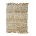 Tapis bohme chic naturel en raphia, agave, palmier 240