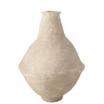 Vase extra large chad papier mch blanc