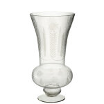 Vase giga verre transparent