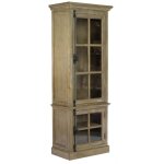 Vitrine une porte bruz style industriel