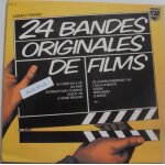 24 bandes originales de films . demis roussos, serge gainsbourg, jane birkin, johnny hallyday, carmela, ...