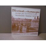 2e festival en champagne. musique pour instruments a vent . concert donn dans les caveaux du champagne ...