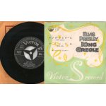 45 japon / japan ss 1103 king creole / lover doll 1958 label noir