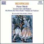 Airs & danses anciens, 6 pieces, sonate en fa scherbakov, piano
