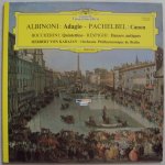 Albinoni : adagio - pachelbel : canon - boccherini : quintettino - respighi : danses antiques.