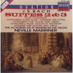 Bach, suites 2 et 3, concerto pour fluteet cordes, concerto pour violon et hautbois