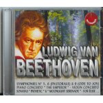 Beethoven : symphonie n 5, 6, 8, 9, moonlight serenade, lettre a elise.