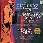 Berlioz - colin davis - coffret de 3 disques vinyle lp 33 tours - philips 6703 042 -  la damnation de ...
