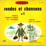 Bourvil - pierrette bruno - ren� - louis lafforgue : rondes et chansons n 1 - gentil coquelicot, meunier ...