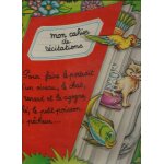 Mon cahier de r�citations 15 titres (ronsard, prevert, verlaine, la fontaine, baudelaire, a de vigny, ...