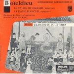 Le calife de bagdad - la dame blanche