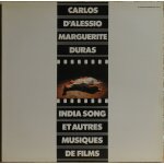 Carlos d'alessio - marguerite duras: india song et autres musique de films 33t 30cm lp vinyl