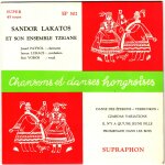 Chansons et danses hongroises : danse des eperons / czardas variations / il n'y a qu'une jeune fille ...