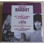 Cine + musique - coffret 3 cd + 2 dvd - dvd : et dieu crea la femme + le mepris - cd : musiques de films ...