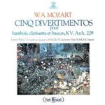 Cinq divertimentos pour hautbois, clarinette et basson, kv. anh. 229 (k. 439b)