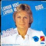 Claude fran�ois 45 tours vinyles. rubis