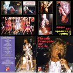 Claude fran�ois disque vinyles 33 tours double de sc�ne 1975 in�dit