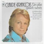 Claude fran�ois disque vinyle 33 tours. ses plus grands succ�s