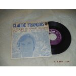 Claude fran�ois - le monde est grand les gens sont beaux - vinyle 45 tours