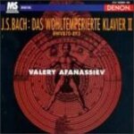 Clavier bien tempere, livre 2 afanassiev, piano
