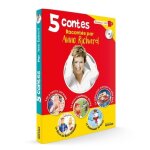 Coffret 5 contes racont�s par anne richard - la belle au bois dormant - le petit chaperon rouge - les ...