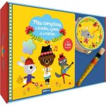 Mon coffret d'�veil musical - mes comptines a ecouter, a jouer et a mimer - avec 1 tambourin et 1 fl�te ...