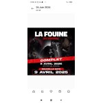 Concert la fouine accor arena 2025