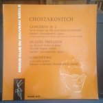 Concerto n2 op 101, pour piano et orchestre, dimitri chostakovitch au piano - quatre pr�ludes op. 34 ...