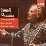 Concertos pour violon de mozart, beethoven, brahms & mendelssohn - yehudi menuhin philharmonie de berlin ...