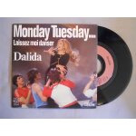 Dalida 45 tours  laisser moi danser  ,  monday tuesday