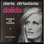 Dalida - darla dirladada + diable de temps - 45t sp / 45rpm / 7  sonopresse is 45. 701 biem 1970 france ...