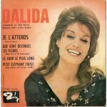 Dalida � je l'attends � vinyl (7 ; , 45 rpm, ep), 1962 [r2532792]