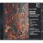 Das berliner requiem pour solistes, choeur d'hommes, instruments a vent, guitare, banjo et percussion, ...